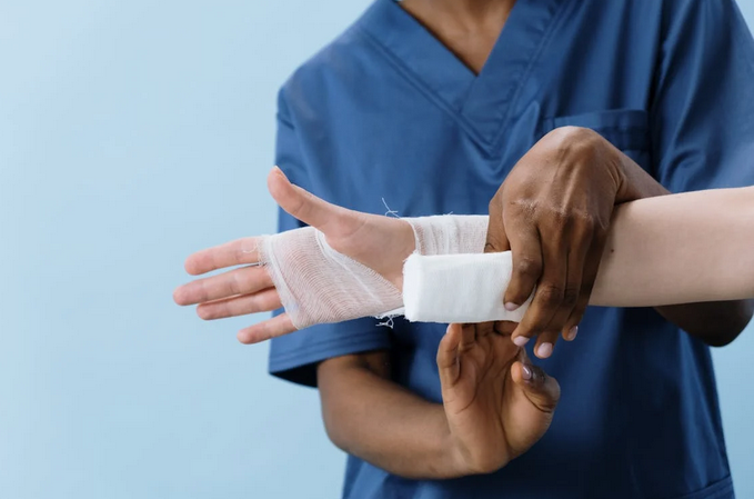 injured hand